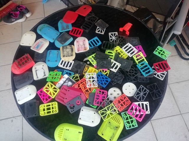 raíles frenos punteras elevadores Monopatin