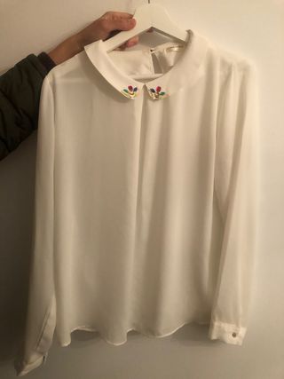Camisas para mujer de segunda mano en la provincia de Camisa Mujer Stradivarius en Berenjena Claro de Segunda