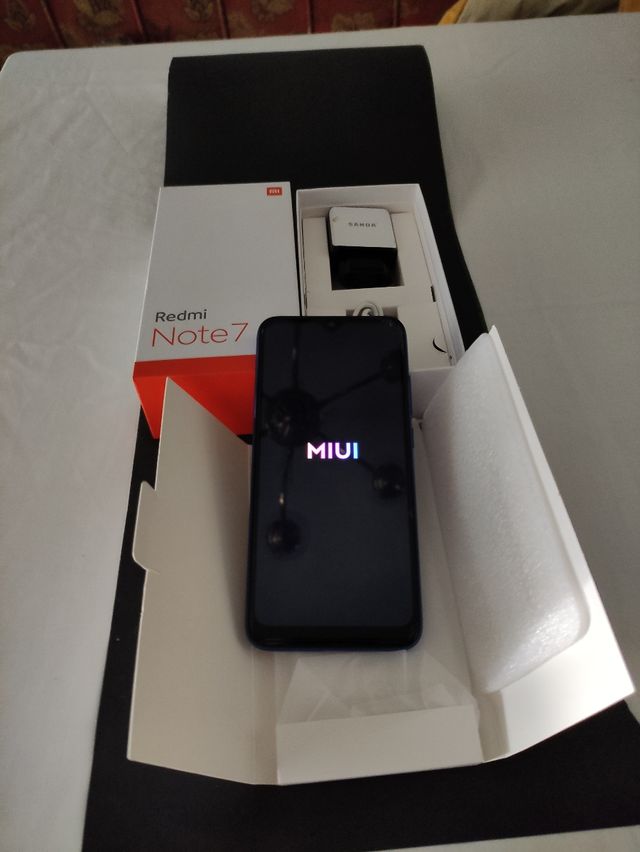 Redmi Note 7 sin uso