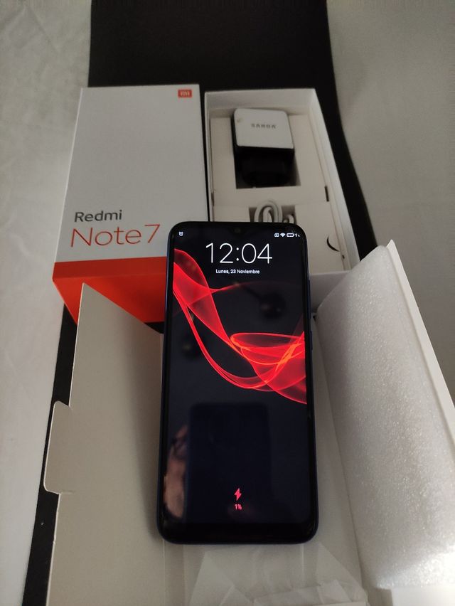Redmi Note 7 sin uso