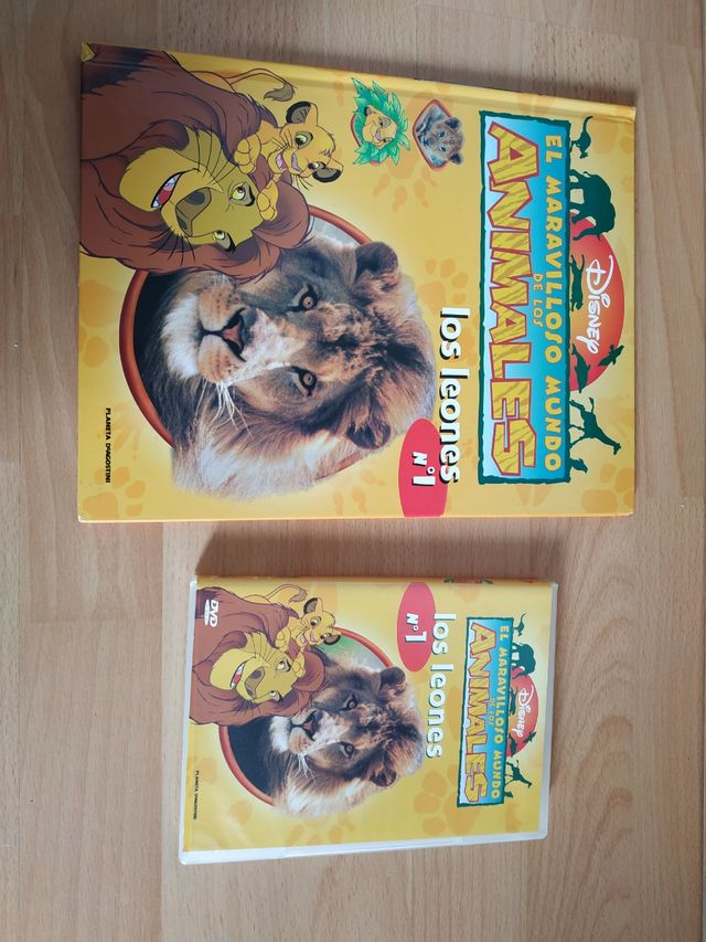 libro + DVD los leones