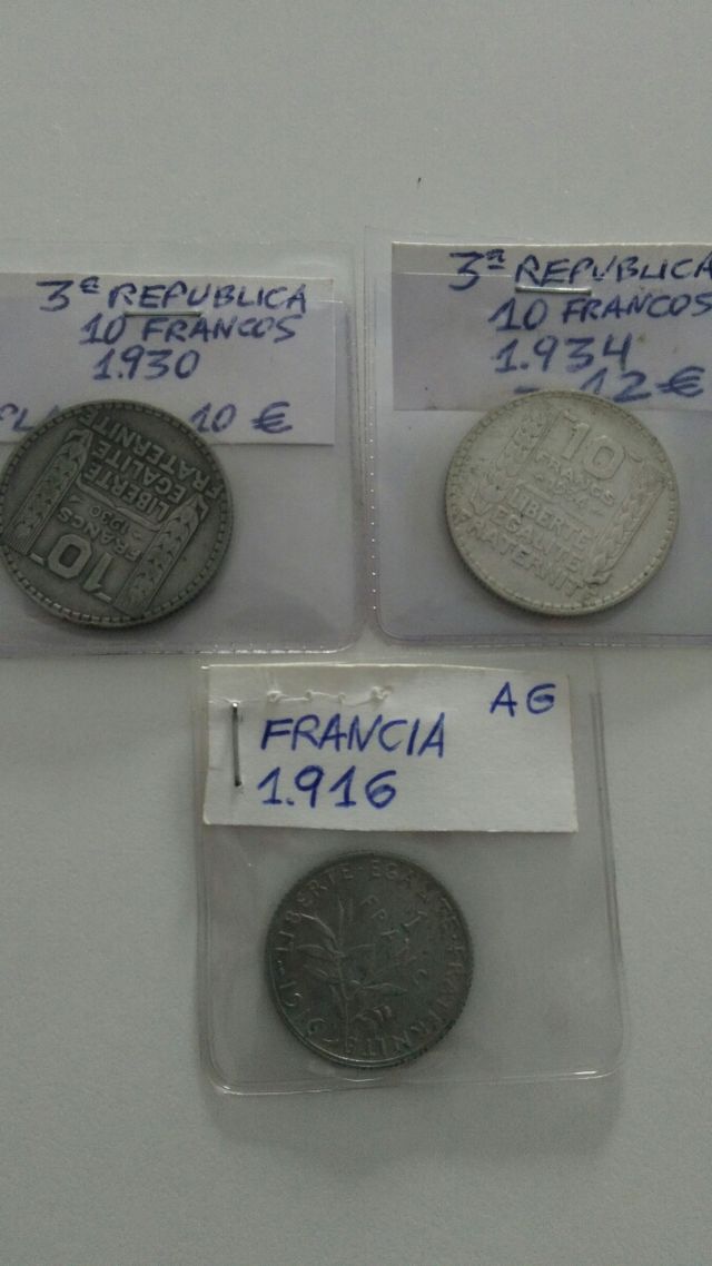 monedas de Francia (plata)