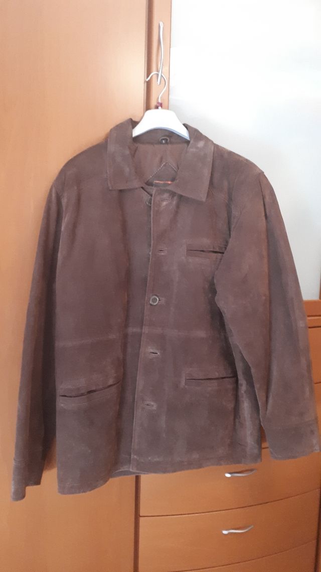 cazadora de piel vuelta talla 5