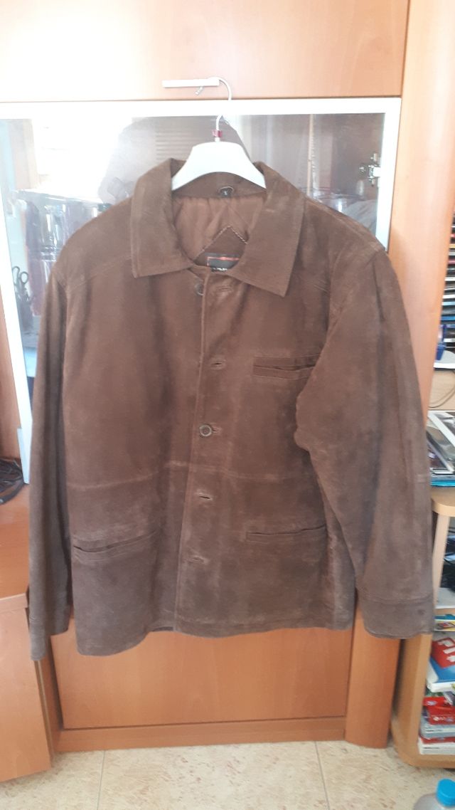 cazadora de piel vuelta talla 5