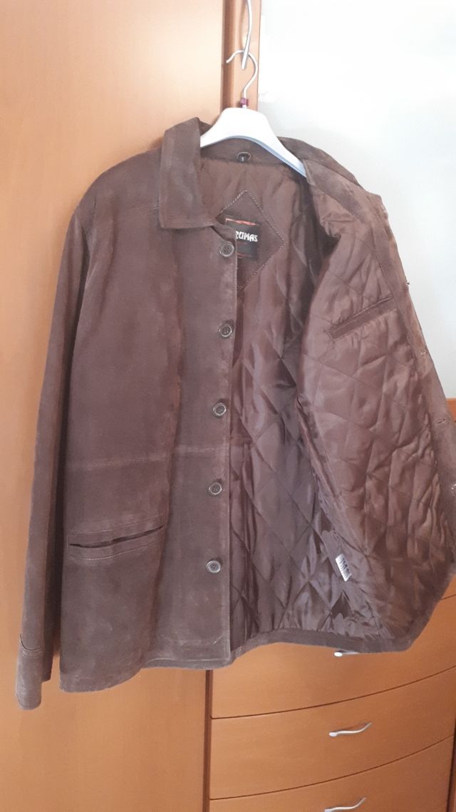 cazadora de piel vuelta talla 5