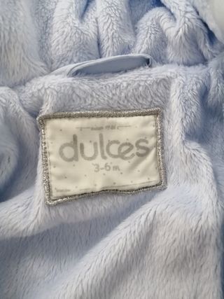 Buzo bebé. Marca Dulces. El Corte Inglés de segunda mano por 10 EUR en La  Flecha en WALLAPOP