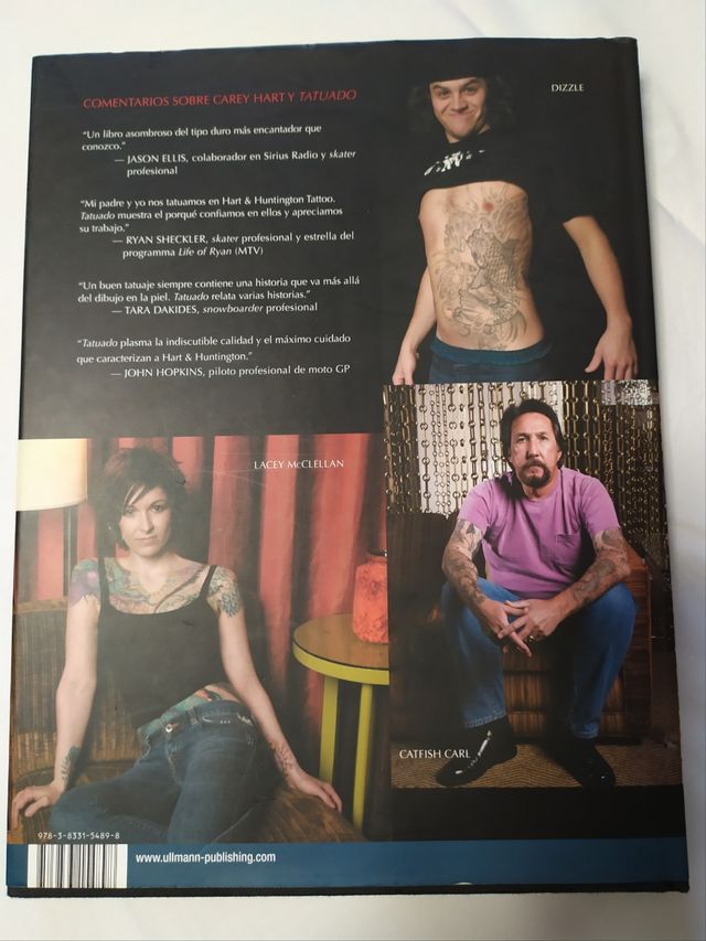 Libro Tatuado Carey Hart. Tapa Dura, Color, XL