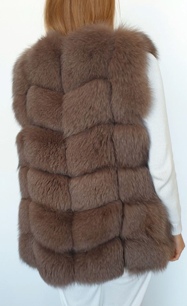 Chaleco zorro ártico