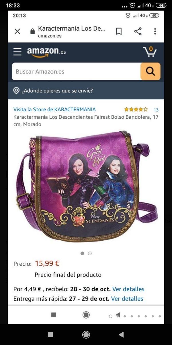 bolsos Los descendientes