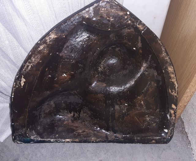 Sagrado corazón y Virgen