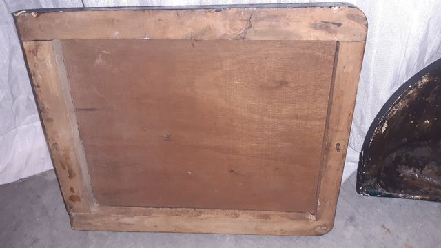 Sagrado corazón y Virgen