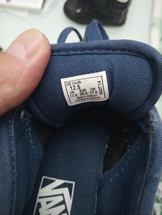 vans talla 30