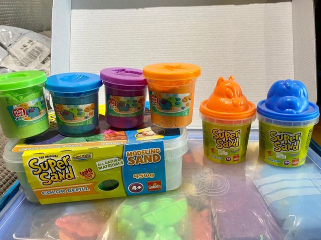 Magic sand. Arena magica