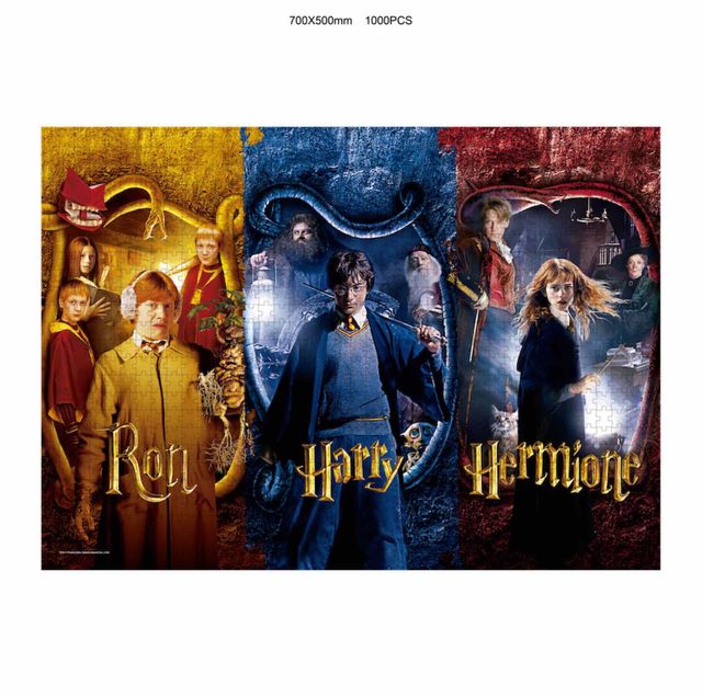 Puzzle Ron, Harry Y Hermione Nombres Harry Potter