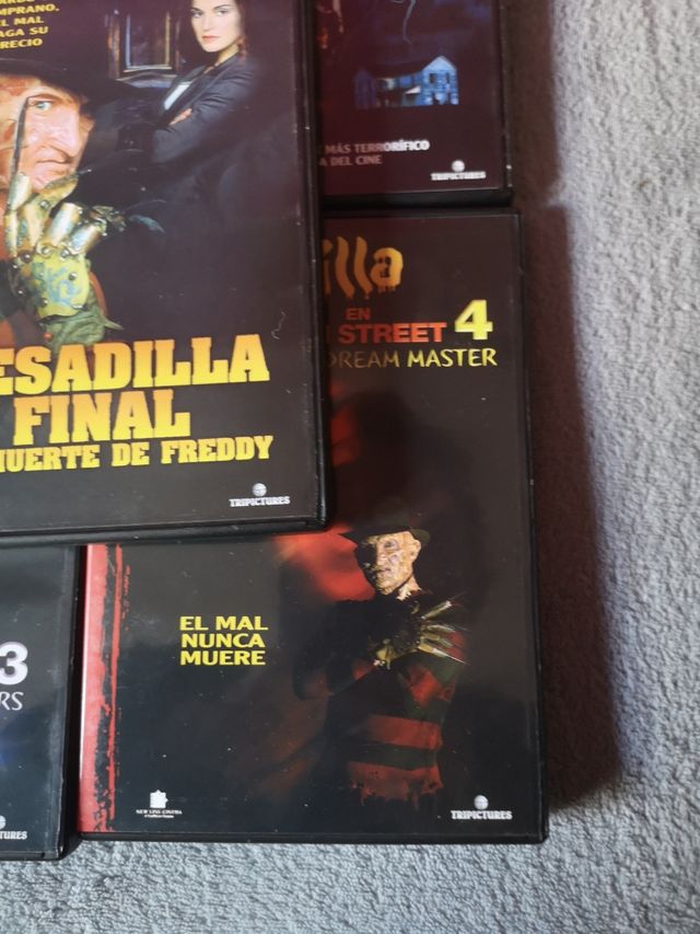 Saga pesadilla elm street dvd