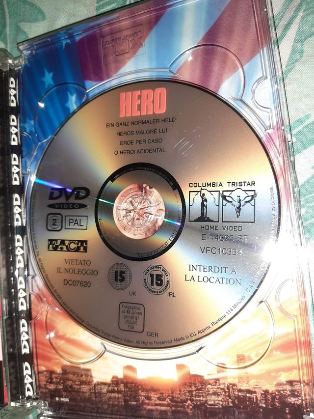 HÉROE POR ACCIDENTE DESCATALOGADA DVD JEWEL CASE