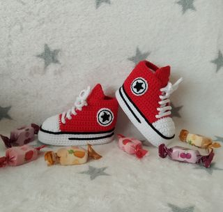 converse bebe a crochet