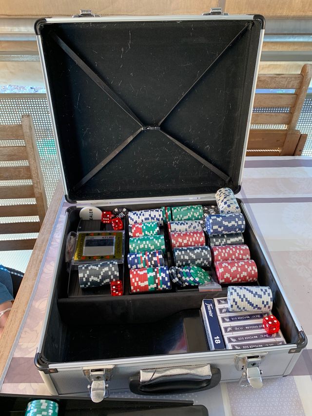 Estojo de póquer