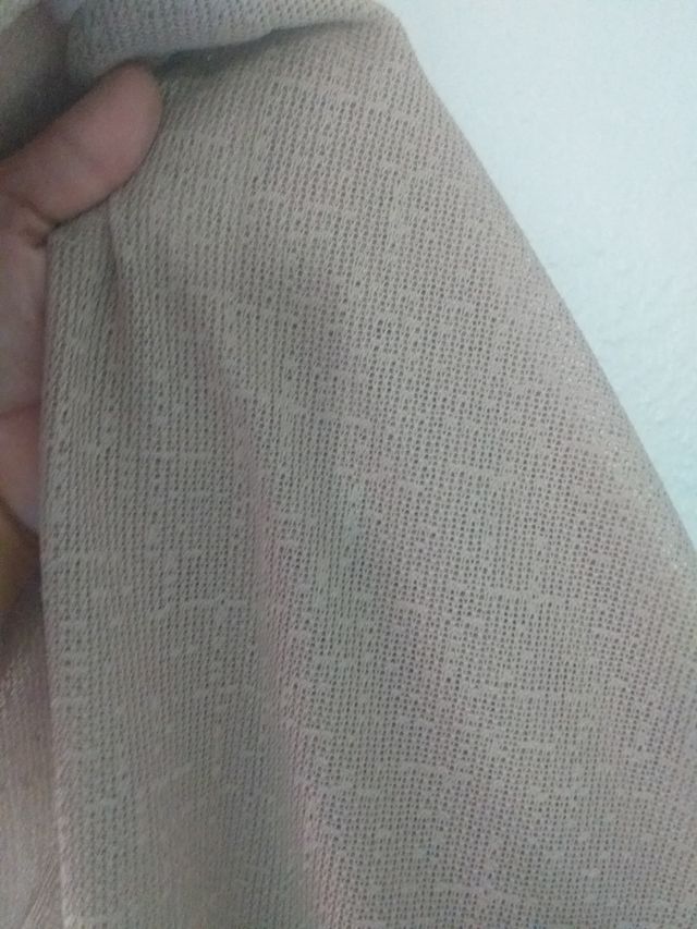 cortinas, visillos y funda de cojines