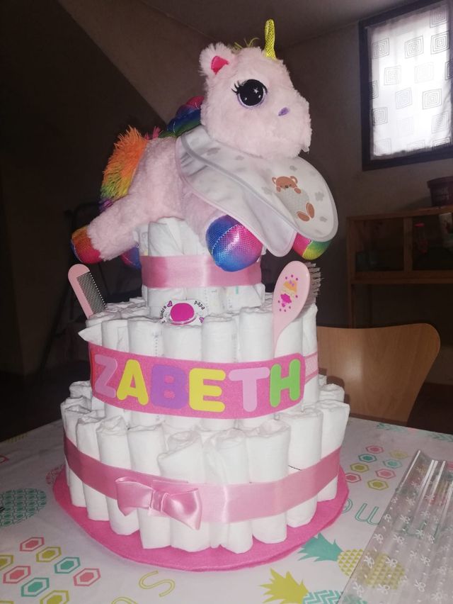 tarta de pañales