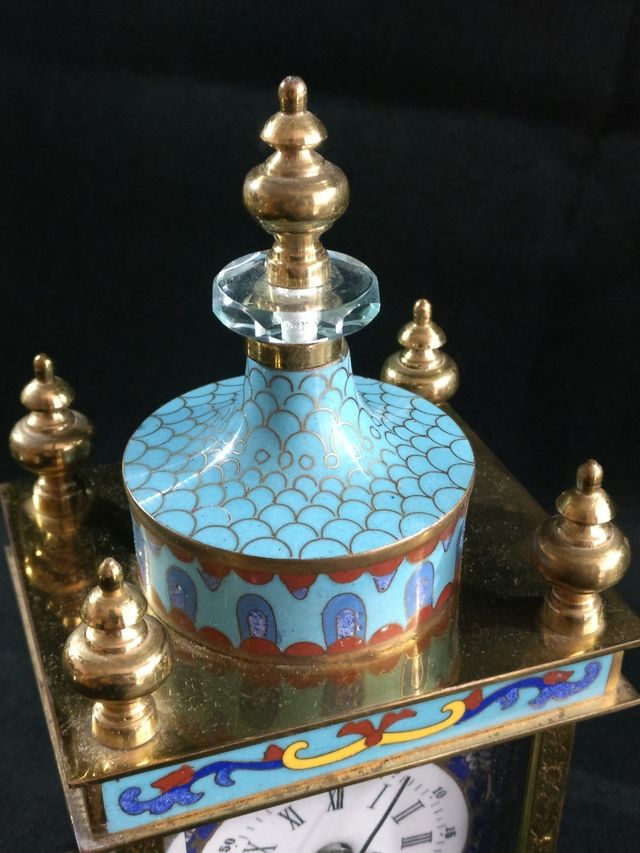 Reloj Esmalte Cloisonne S. XX