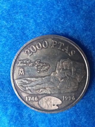 2000 PESETAS DE PLATA