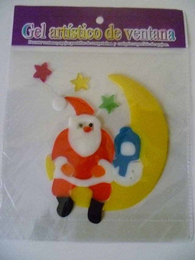 Lote adornos navidad para ventana.