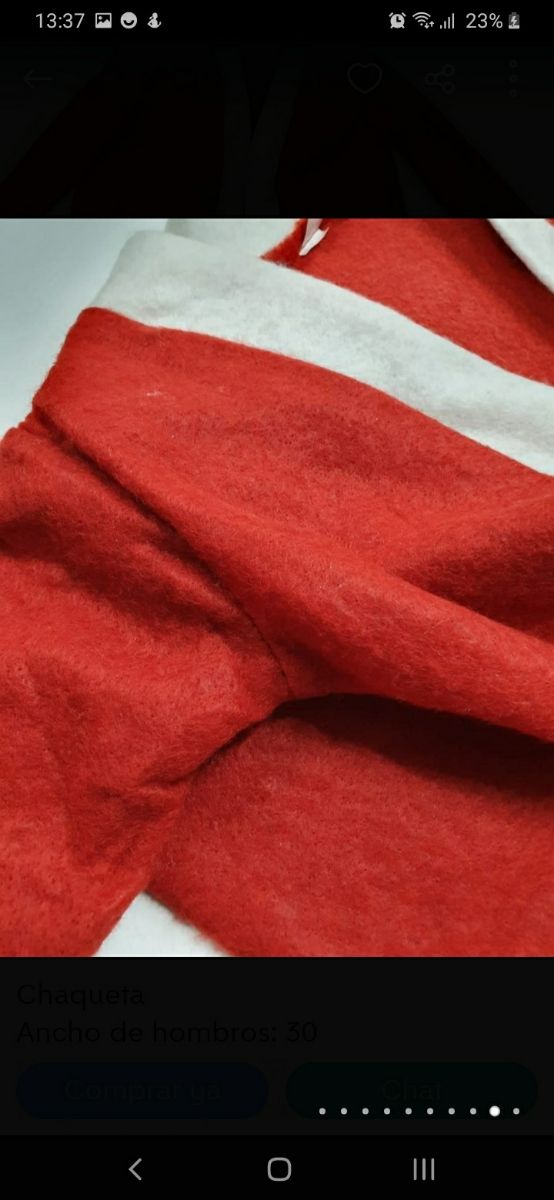 Disfraz papá noel NUEVO