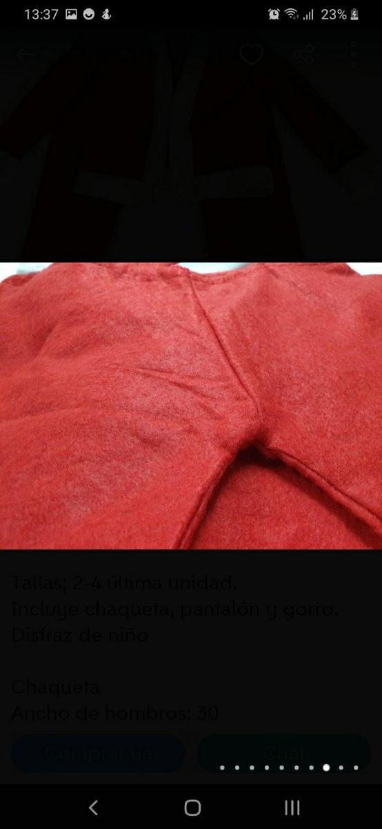 Disfraz papá noel NUEVO