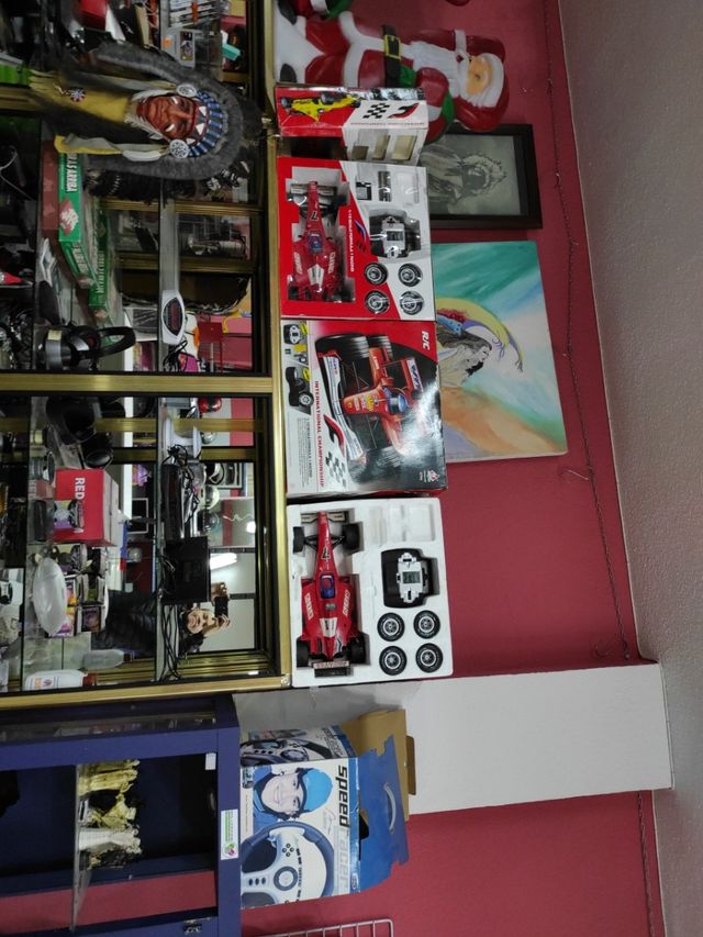 lote cajas coche teledirigido carreras