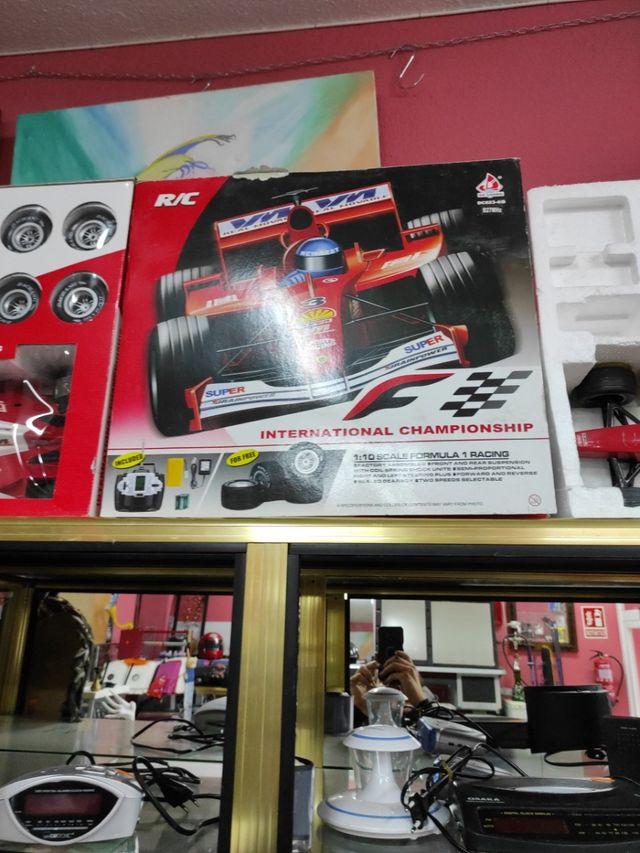 lote cajas coche teledirigido carreras