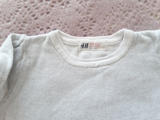 Jersey de niña, H&M, talla 2-4.