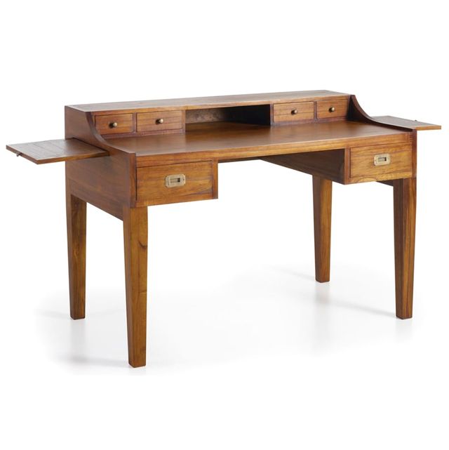 Escritorio clásico NUEVO A ESTRENAR de madera de segunda mano por 649