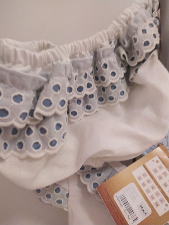vestido Nuevo bebe 9meses