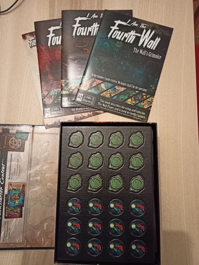 I am the fourth wall - juego de mesa