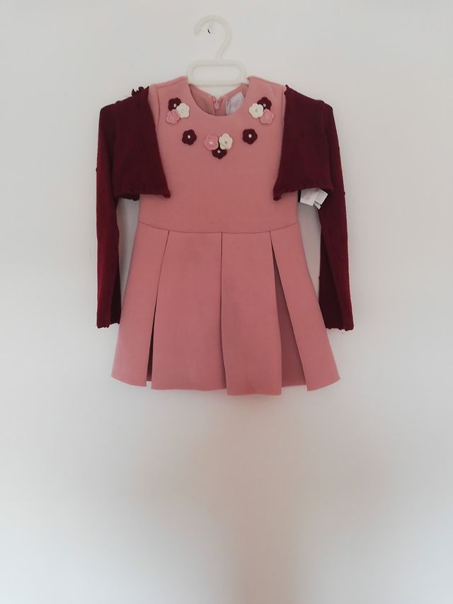 vestido con rebeca Mayoral talla3