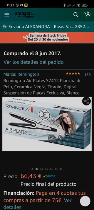 Plancha pelo REMINGTON AIR PLATES de segunda mano por 15 EUR en  Rivas-Vaciamadrid en WALLAPOP