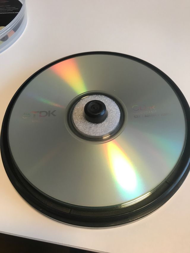 CDs vírgenes grabables TDK