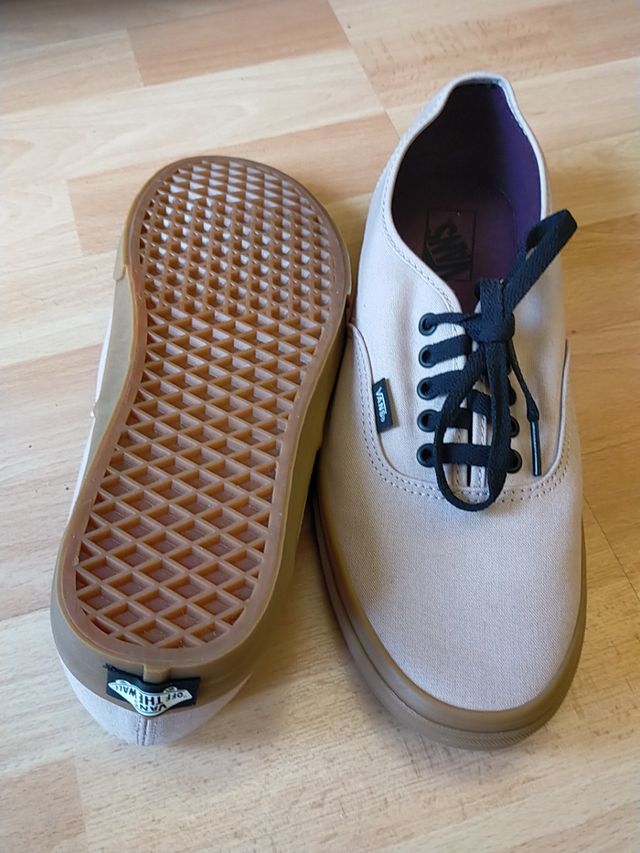 vans rosas suela de caramelo nuevas