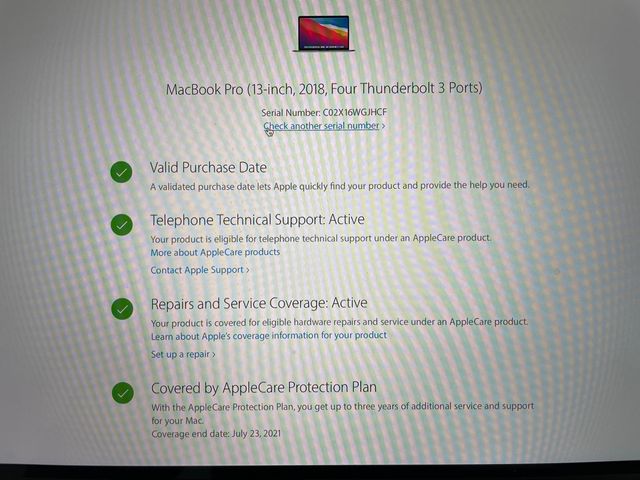 Apple MacBook Pro 13 2018 8gb 512gb