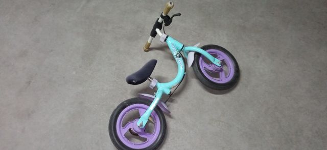 Bici sin pedales con freno