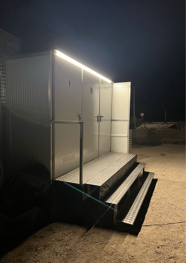 Alquiler baños portátiles Premium. Bodas, eventos.