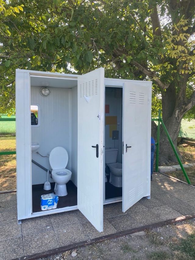 Alquiler baños portátiles Premium. Bodas, eventos.