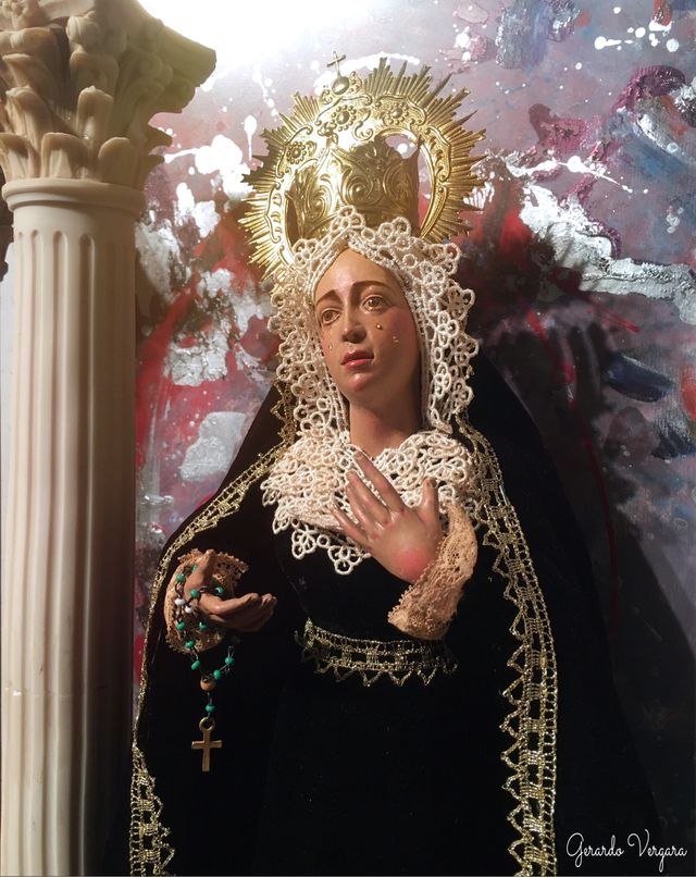 Virgen Dolorosa de vestir