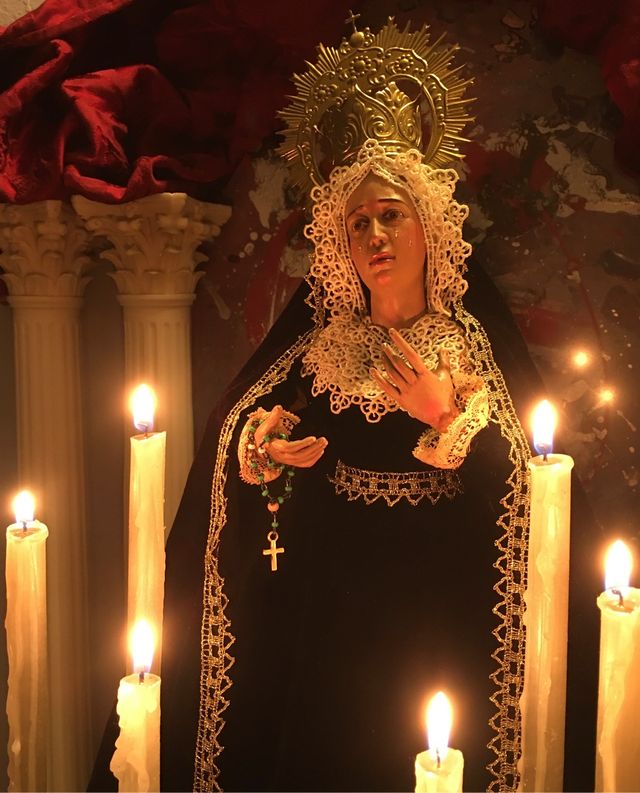 Virgen Dolorosa de vestir