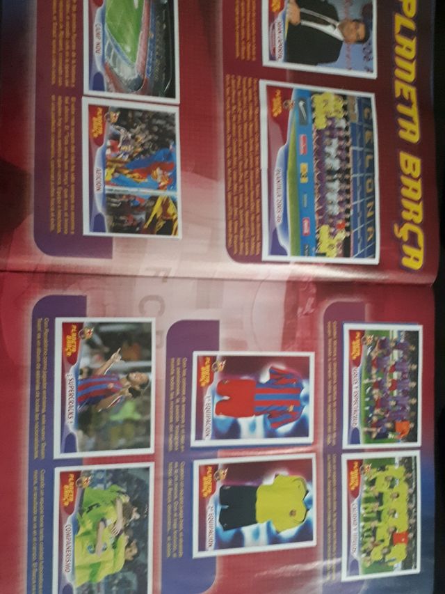 álbum barcelona 05-06  con messi y completo
