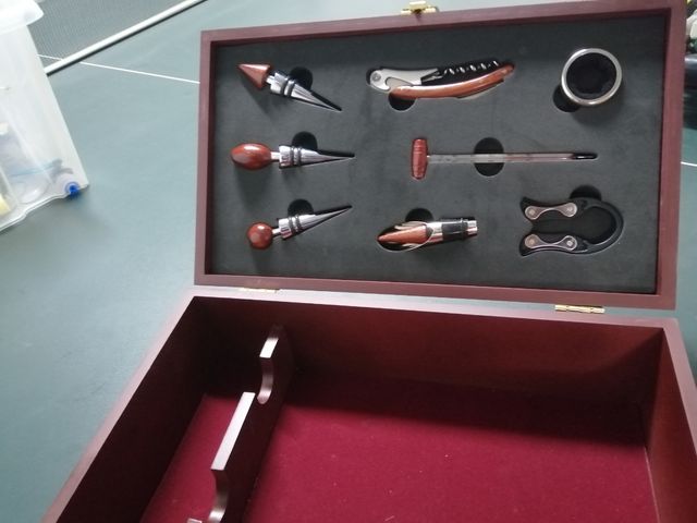 caja/set de somelier