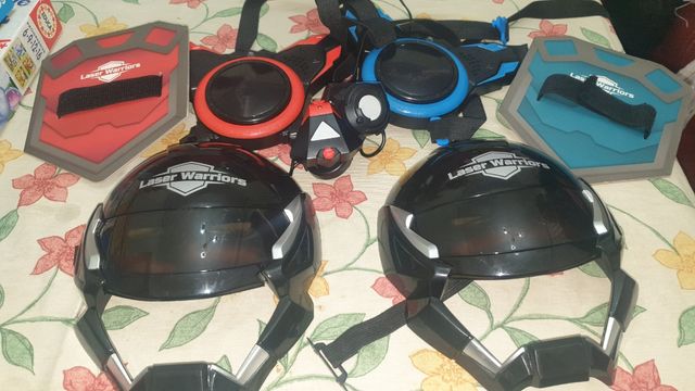 juego láser infrarrojos