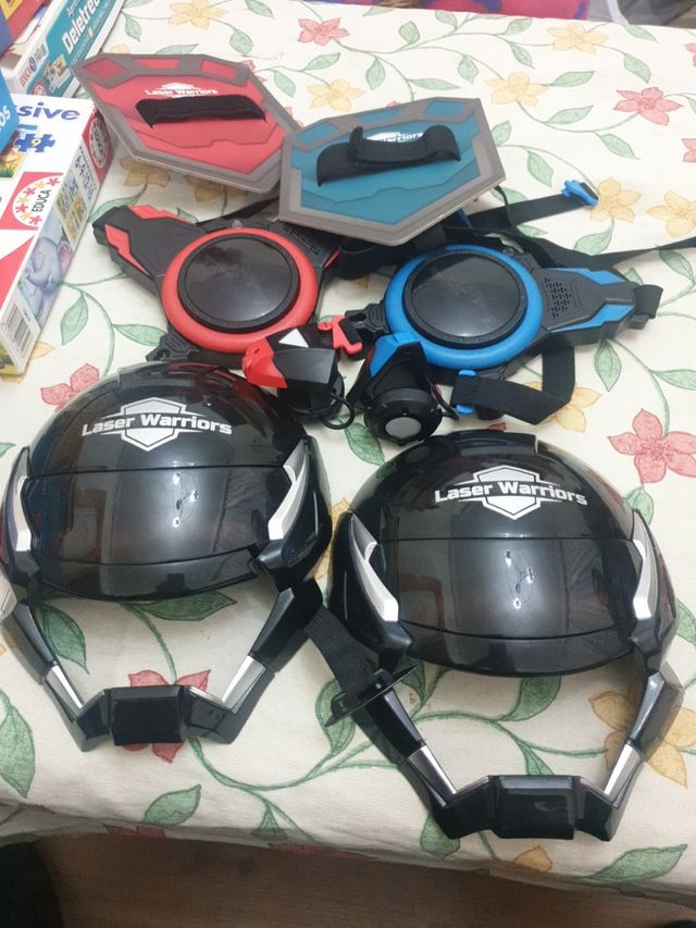 juego láser infrarrojos