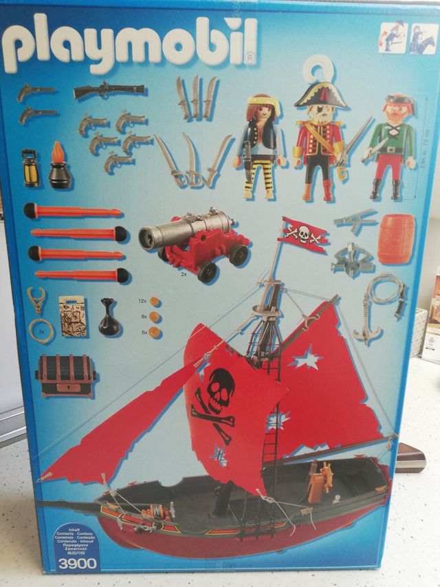 Barco pirata de playmobil